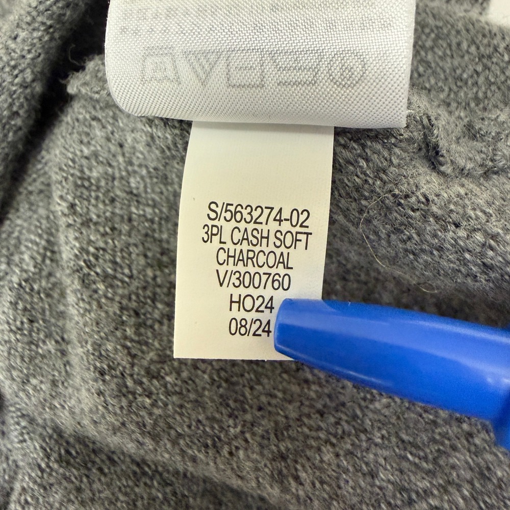 Gap Women Maternity CashSoft Turtleneck Dolman Sweater Cotton Size Small Gray - Picture 9 of 9